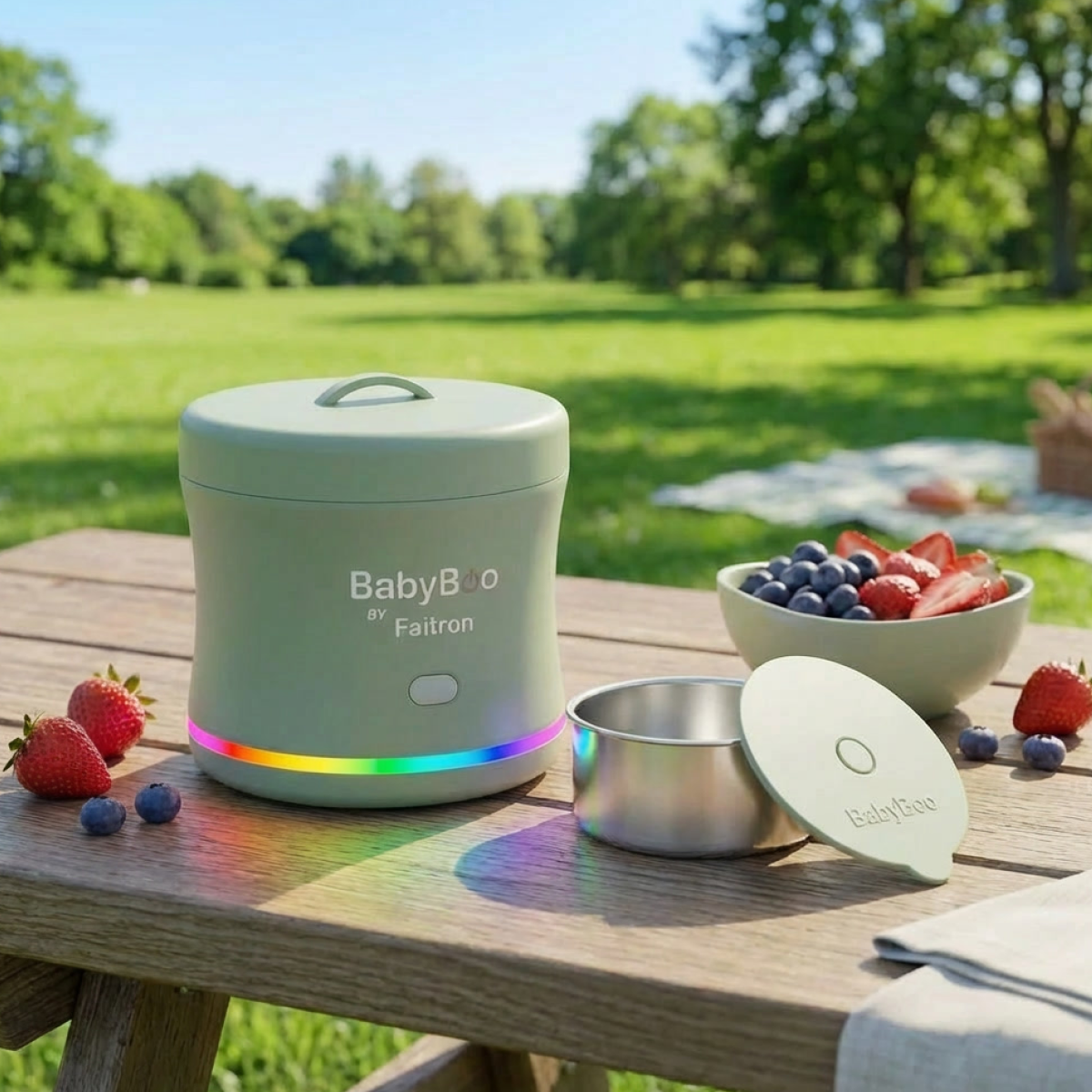 BabyBoo chauffe nourriture portable – Préserve les nutriments