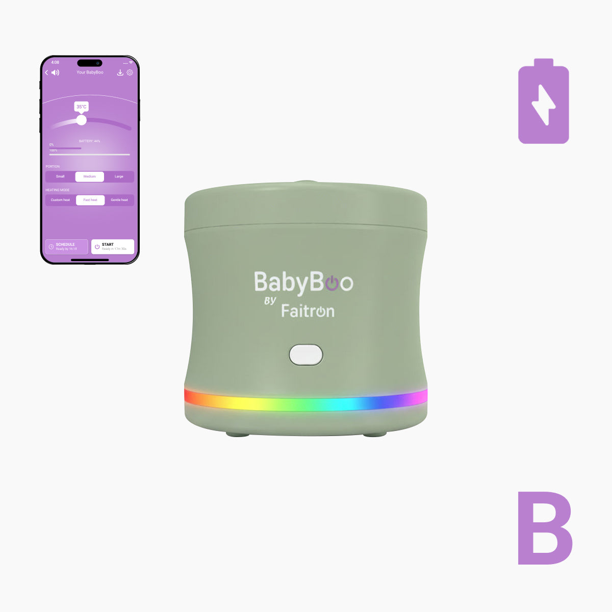 BabyBoo Chauffe nourriture portable – Reconditionné